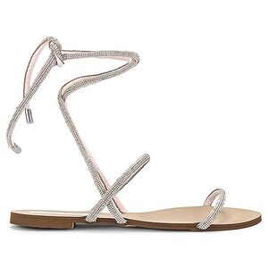 Steve Madden Silver Rhinestone Sandals